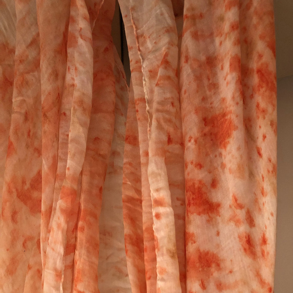 Accessories - Orange Wrap Scarf